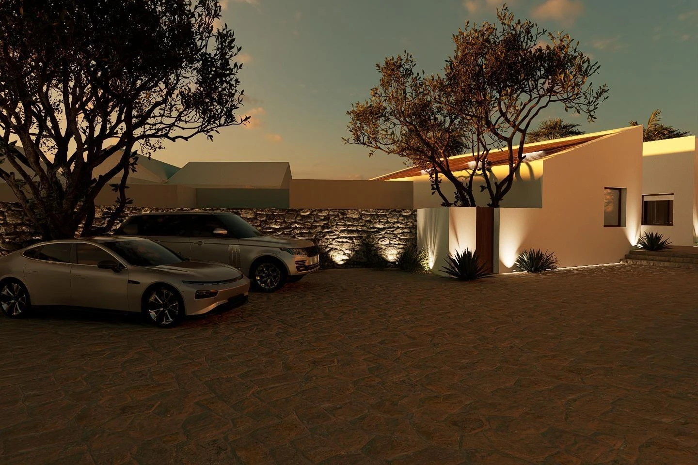 Vila P — exterior, vedere 1
