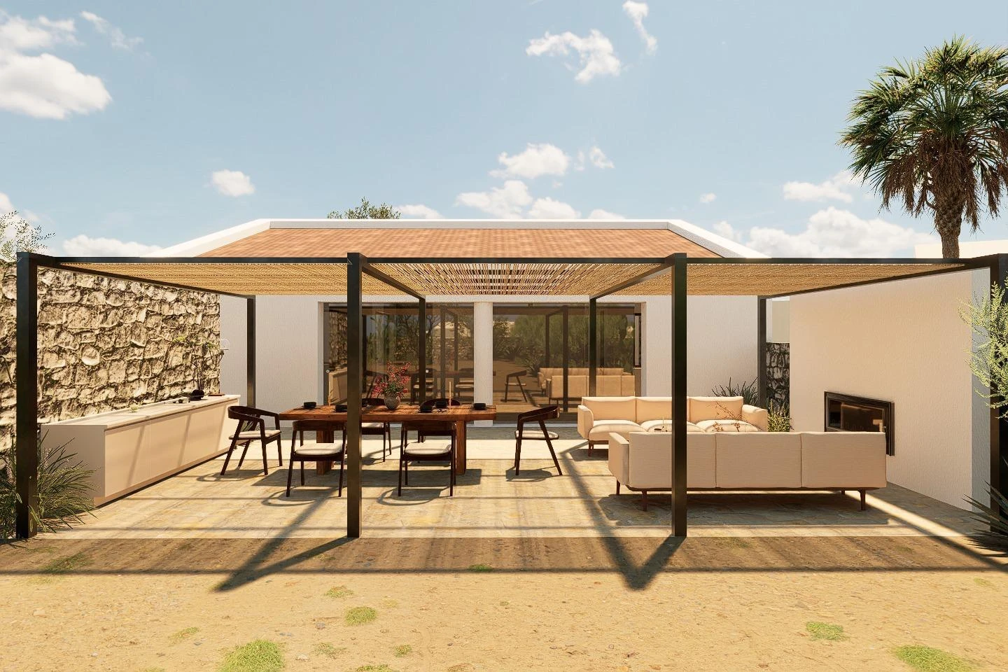 Vila P — exterior, vedere 3